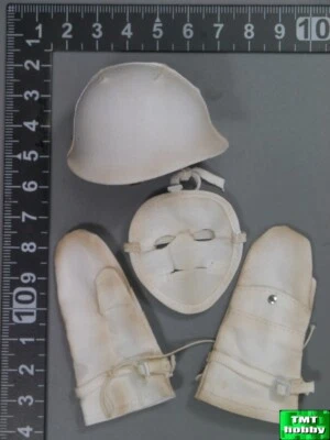 1:6 Scale Soldier Story SS111 US Infantry Ardennes 1944 - Helmet + Mittens +Mask - Image 1 of 2