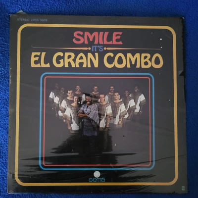 El Gran Combo.Smile It's.Rare Orig.Press on Gema 3078 (1969).Sealed Copy Foto 1 de 3
