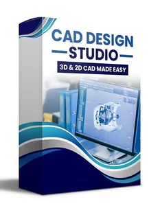 3D & 2D CAD Software for Professional Design and Modeling - Windows/Mac - Picture 1 of 1
