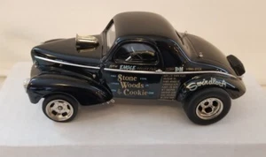 1941 Willys Coupe (1:24) RARE BLACK "Stone,Woods &Cook" Diecast by Design Studio - Picture 1 of 10