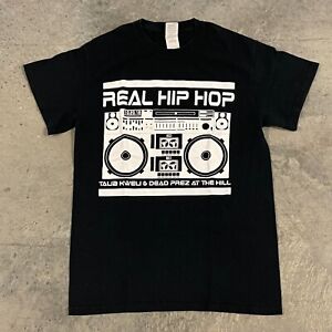 Dead Prez Talib Kwali Shirt Mens Small Black Crew Graphic Real Hip Hop Tee