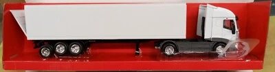 NEW RAY 1/43 - CAMION IVECO STRALIS 40' BIANCO CONTAINER - Immagine 1 di 2