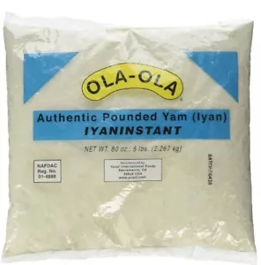 Ñame machacado Ola Ola 5 lb (iyan) IYANINSTANT - Imagen 1 de 1