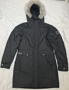 Chaqueta Parka Columbia Breitenbush Mujer Talla M Gris Oscuro Cremallera Completa Exterior *LEER* - Imagen 1 de 11