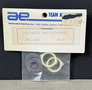 Sellos y retenedores de fieltro Team Associated RC10 6633 6 velocidades de colección - Imagen 1 de 1