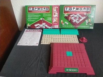 jeu de société " TOPWORD " Jeu de Mots 3D Complet Livraison Offerte !!!! - Photo 1/4