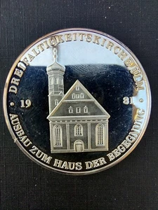 Silbermedaillie Ulm auf die Weihe der Dreifaltigkeitskirche 1981 - Bild 1 von 2