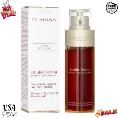 Clarins Double Serum/Hydric+Lipidic System 3.3oz/100ml - Image 1 of 2