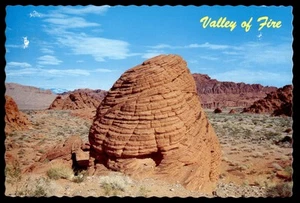Postkarte Valley of Fire State Park Sandstein Bienenstock Formation, NV - Bild 1 von 2