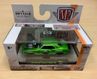 M2 “Auto-Mods” 1969 Chevrolet Camaro SS/RS 396 AM04 16-15 MIB 1 of 3,800 Pieces - Image 1 of 4