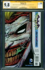 Batman 13 CGC 3XSS 9.8 Capullo Snyder Glapion copertina fustellata 12/12 - Foto 1 di 2