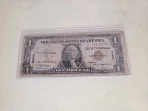 1935 A  $1  Silver Certificate HAWAII Note  Brown Seal - Picture 1 of 4