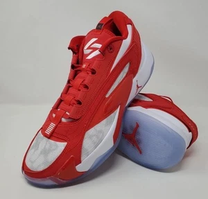 Jordan Luka 2 TB Men's Size 11 University Red White Platinum FN7400-160 Sz 9.5 - Picture 1 of 7
