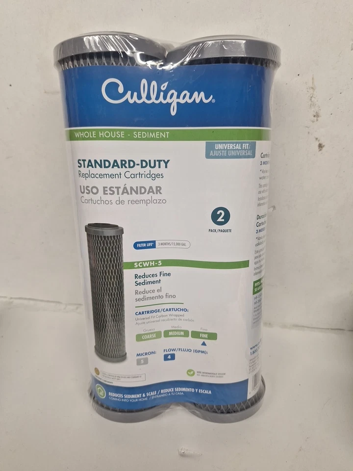 Culligan SCWH-5 Water Filter Cartridge 5 Micron