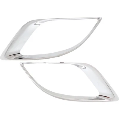 CAPA Fog Light Trim For 2014-2018 Dodge Durango Driver and Passenger Side — 第 1/4 张图片