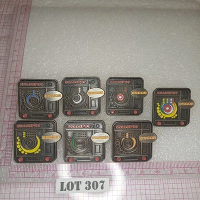 SNAPSPOT Escor Slot Machine Casino Complete Set Automate AG Pin 7/1 LOT 307 - Bild 1 von 4