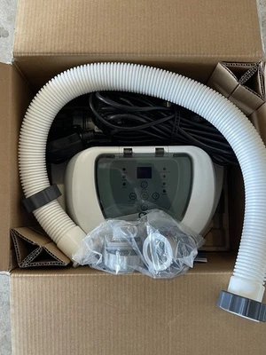 Sistema de agua salada transparente Intex Krystal QS500 para piscinas sobre el suelo Foto 1 de 3