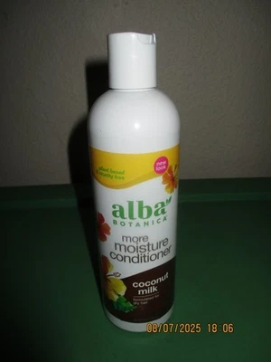 Acondicionador Alba Botanica More Moisture, leche de coco, 12 OZ Foto 1 de 3