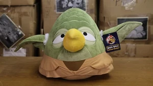 RARO peluche Angry Birds Star Wars Yoda Bird JUMBO nuovo con etichette | collezione 16" 2013 CWT - Foto 1 di 6