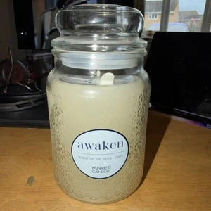 Yankee Candle Scent of The Year 2020 Awaken Large Candle Unused Rare Retired - Picture 1 of 3