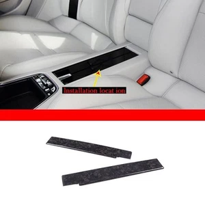 2PCS Forged Carbon Fiber Rear Storage Box Cover For Porsche Panamera 2017-2021 - Bild 1 von 1
