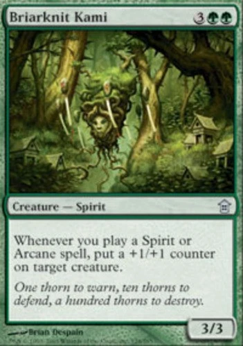 Briarknit Kami - Foil - Saviors of Kamigawa #124/165 MTG Magic The Gathering - Image 1 of 1