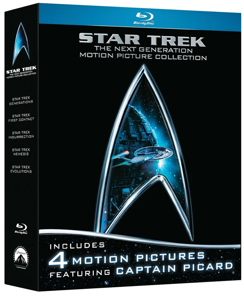 Star Trek: The Next Generation Motion Picture 5-Movie Collection (Blu-ray) - Image 1 of 1