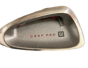 Wilson Deep Red II 3 Iron Men's LH Fat Shaft Regular Steel 39" Nice Grip Lefty - Picture 1 of 12