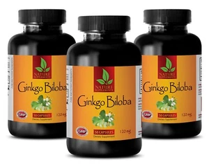 Bottles Ginkgo Biloba Extract - GINKGO BILOBA EXTRACT 120mg - Sleep Better 3B - Picture 1 of 6