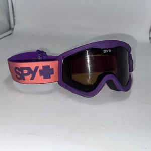 Spy Targa Googles Skiing Snowboarding SPY Purple - Picture 1 of 7