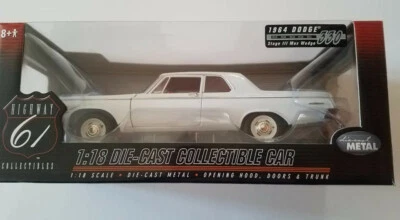 Highway 61 1:18 Die-Cast Collectible 1964 Dodge Max Wedge 330 model - Image 1 of 2