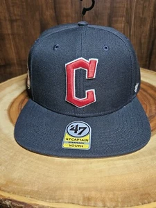 Cleveland Guardians 47 Captain Snapback Adjustable Hat Cap Size Youth MLB  - Picture 1 of 12