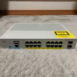 CISCO Catalyst 2960 Series WS-C2960L-16PS-LL 16 Port POE Switch Used Tested - Picture 1 of 6