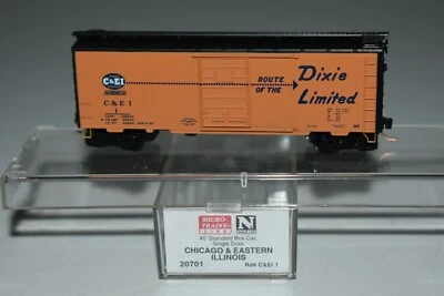 N Scale MTL 20701 Chicago & Eastern Illinois 40' Single Door Boxcar 1 C20508 - Image 1 of 2