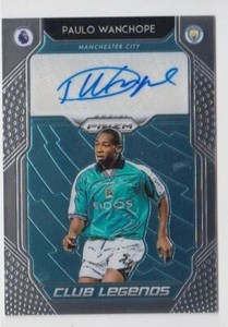 2019-20 Panini Prizm Premier League Autograph Auto Card :Paulo Wanchope A08