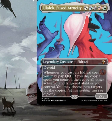 Ulalek, Fused Atrocity Commander Deck Ready-to-Play ELDRAZI EDH Magic MTG Alt - Image 1 of 4