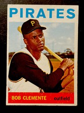1964 Topps Roberto Clemente #440 HOF - Nice Original Card! EX