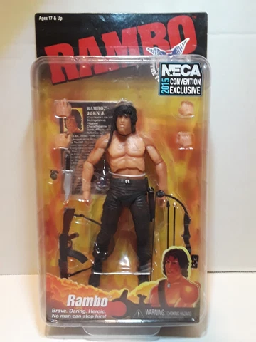 2015 SDCC EXCLUSIVE NECA: RAMBO FIGURE  7 INCH FORCE OF FREEDOM LE Cover