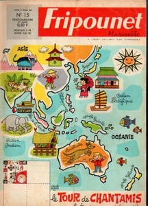 FRIPOUNET 1967 N° 15 13/04/1967 DéCOUPAGE MAISON CHARCUTIER BASQUE - Picture 1 of 2