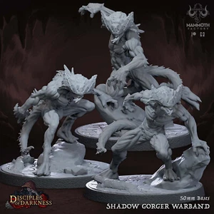 Shadow Gorger Disciples of Darkness Mammoth Factory D&D miniatura impresa en 3D - Imagen 1 de 4