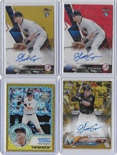 Garrett Cooper 2018 Finest Red 1/5 Gold 42/50 Chrome 18/50 1983 Auto Refractors