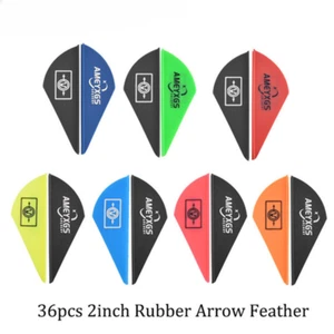 Arrow Feathers Archery Compound Recurve Bow Shoot High Speed Feather for Outdoor - Picture 1 of 38