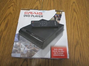 Craig CVD512A Kompakter DVD Player mit Fernbedienung DVD/DVD-R/DVD-RW/JPEG/CD-R/CD-RW/CD - Bild 1 von 7