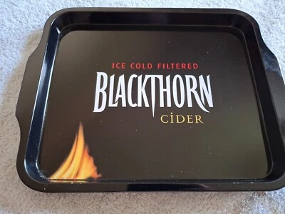 BLACKTHORN CIDER NEW UNUSED METAL  BEER TRAY - Image 1 of 3