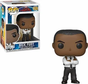 Funko POP! Cabeza de burbuja Capitana Marvel Nick Fury 428 **TOTALMENTE NUEVA** - Imagen 1 de 1
