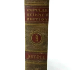 1958 Volume 9 Illustrated Do It Yourself Encyclopedia Popular Science Edition - Picture 1 of 12