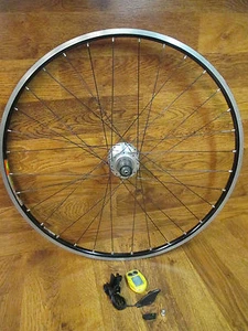 CYCLEOPS POWER TAP MAVIC OPEN PRO 32H 8 9 10 SPEED SHIMANO CLINCHER WHEEL & HEAD - Picture 1 of 11