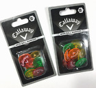 2 PACKS Callaway NEON BALL MARKERS Multicolor 8 Count Per Pack NEW Sealed LOT/2