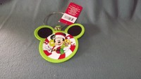 Disney Santa Mickey Mouse Christmas Door Hanger Decoration NWT Christmas Decor 