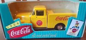 ERTL #F600 1956 FORD UTILITY BODY "COCA COLA" 1/25TH SCALE DIE-CAST BANK -NIB - Picture 1 of 2